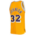 Custom #32 Gold 1984 LAL Basketball Shirt Top