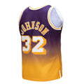 Custom #32 Purple 1984 LAL Basketball Shirt Top