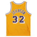 Custom #32 Gold 1984 Throwback LAL Basketball Shirt Top