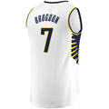 Custom #7 White IND Basketball Shirt Top