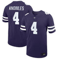 Custom #4 Purple Football Shirt Top