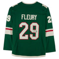 Custom #29 Green MIN Hockey Shirt Top