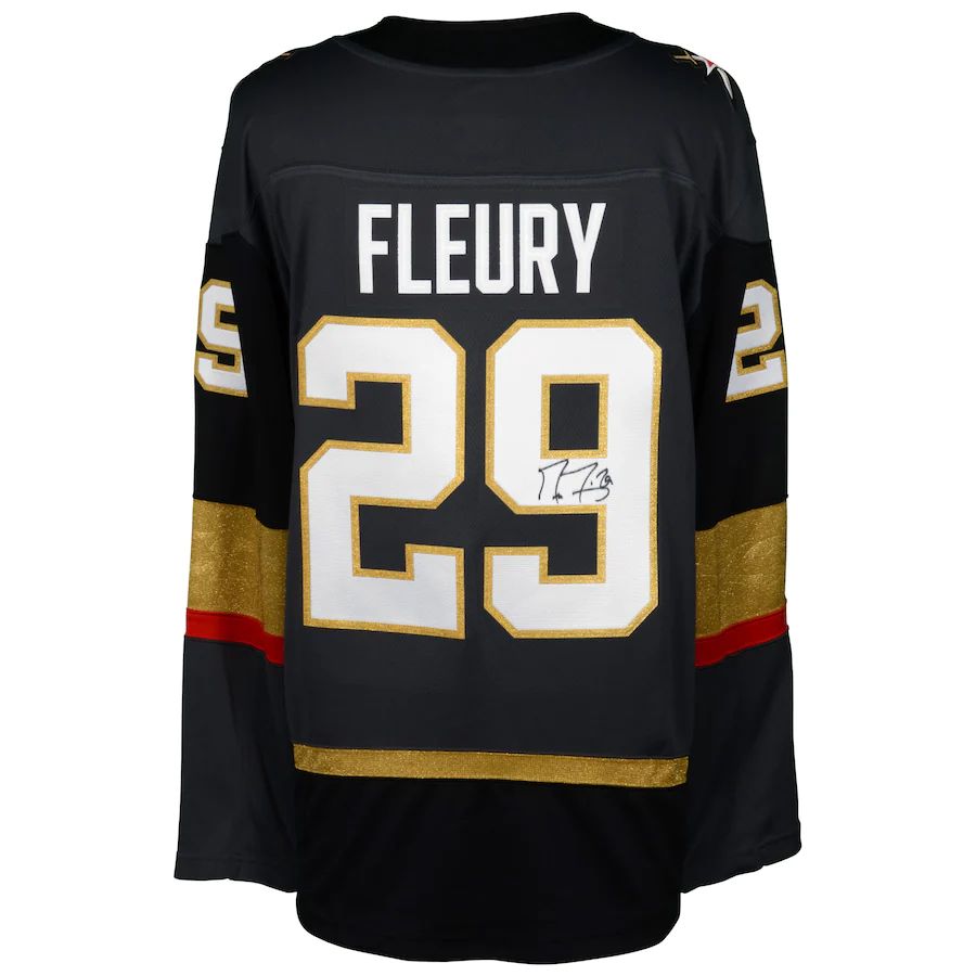 Custom #29 Black VGK Hockey Shirt Top