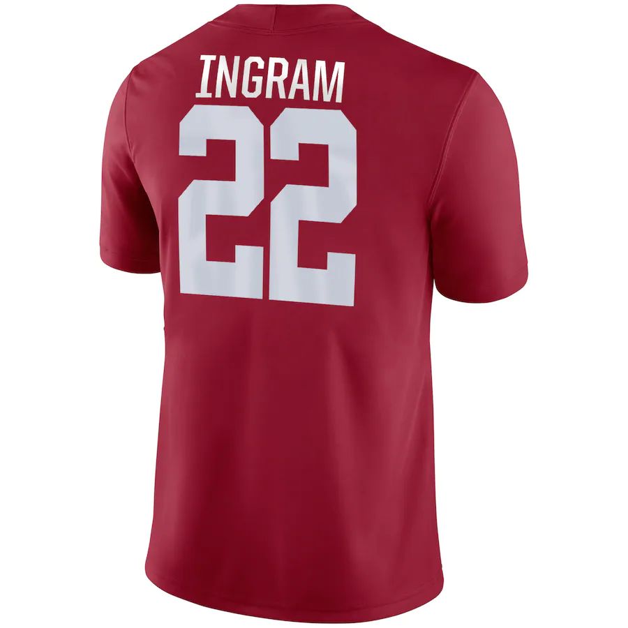 Custom #22 Crimson College Shirt Top