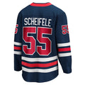 Custom #55 Navy 2021 Hockey Shirt Top