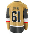 Custom #61 Gold 2020 VGK Hockey Shirt Top