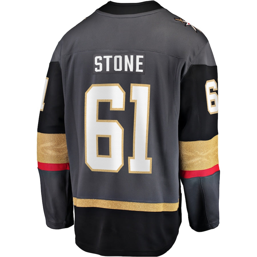 Custom #61 VGK Hockey Shirt Top