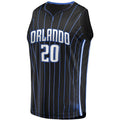 Custom #20 Black 2019 ORL Basketball Shirt Top