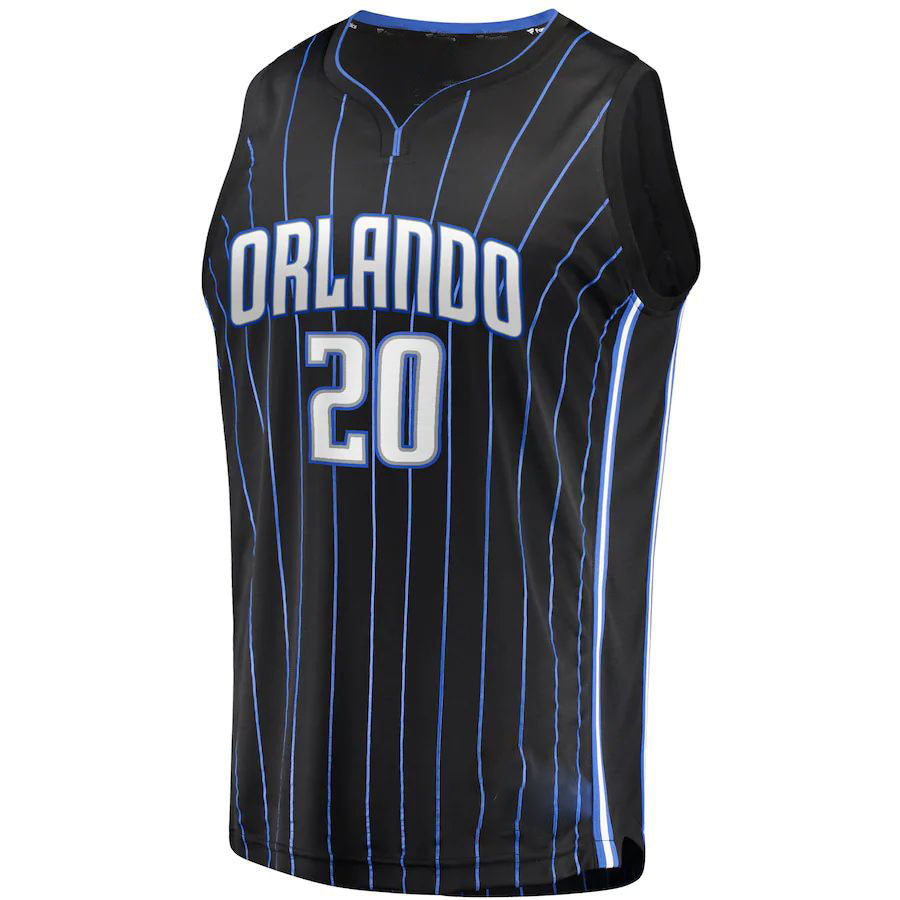 Custom #20 Black 2019 ORL Basketball Shirt Top