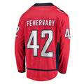 Custom #42 Red WSH Hockey Shirt Top