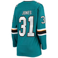Custom #31 Teal SJS Hockey Shirt Top