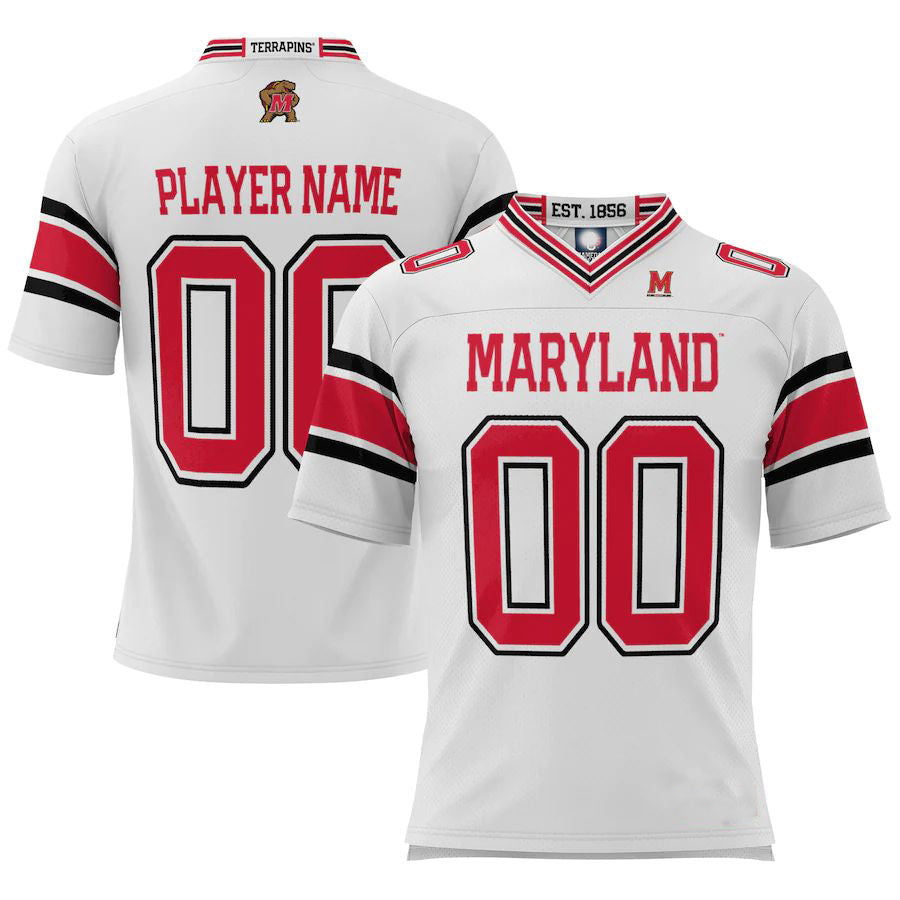 Custom White Football Shirt Top