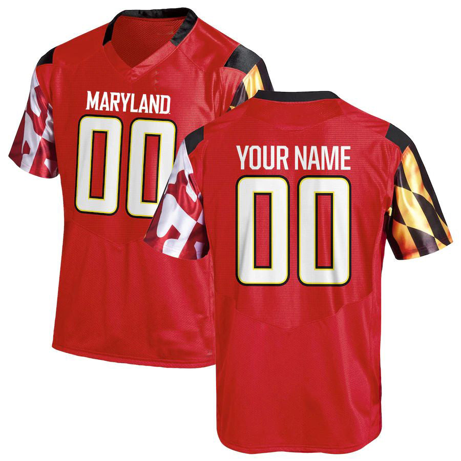 Custom Red Football Shirt Top