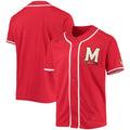 Custom Red Baseball Shirt Top