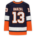 Custom #13 2020 Retro NYI Hockey Shirt Top