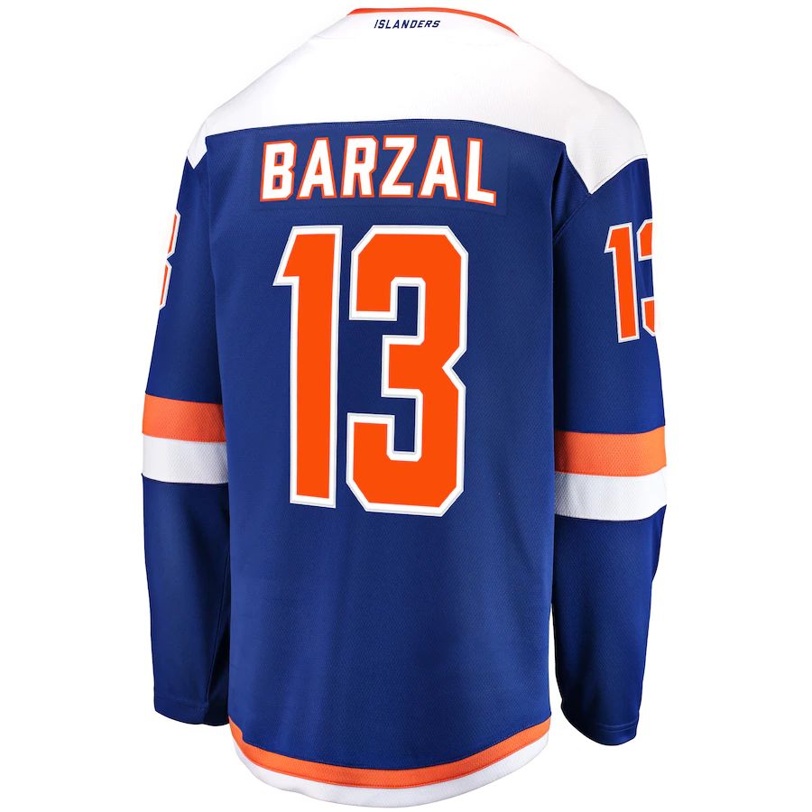 Custom #13 NYI Hockey Shirt Top
