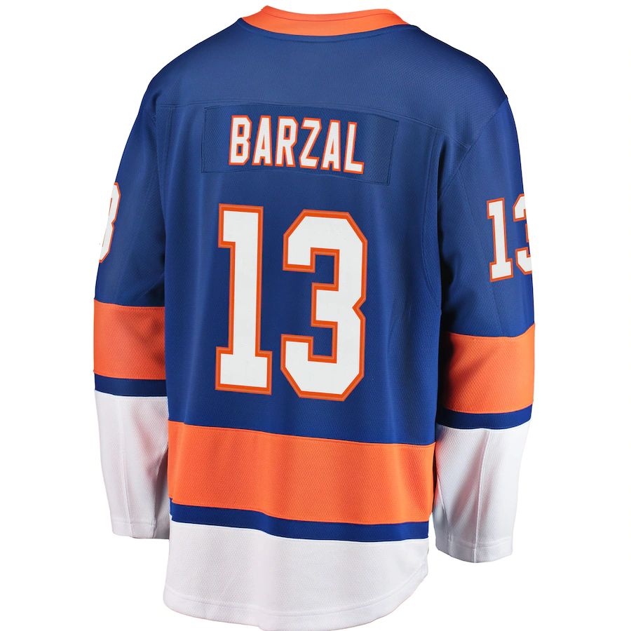 Custom #13 NYI Hockey Shirt Top