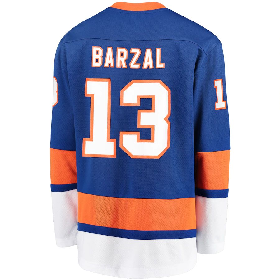 Custom #13 NYI Hockey Shirt Top