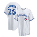 Custom #26 White TOR Baseball Shirt Top