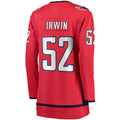 Custom #52 Red WSH Hockey Shirt Top