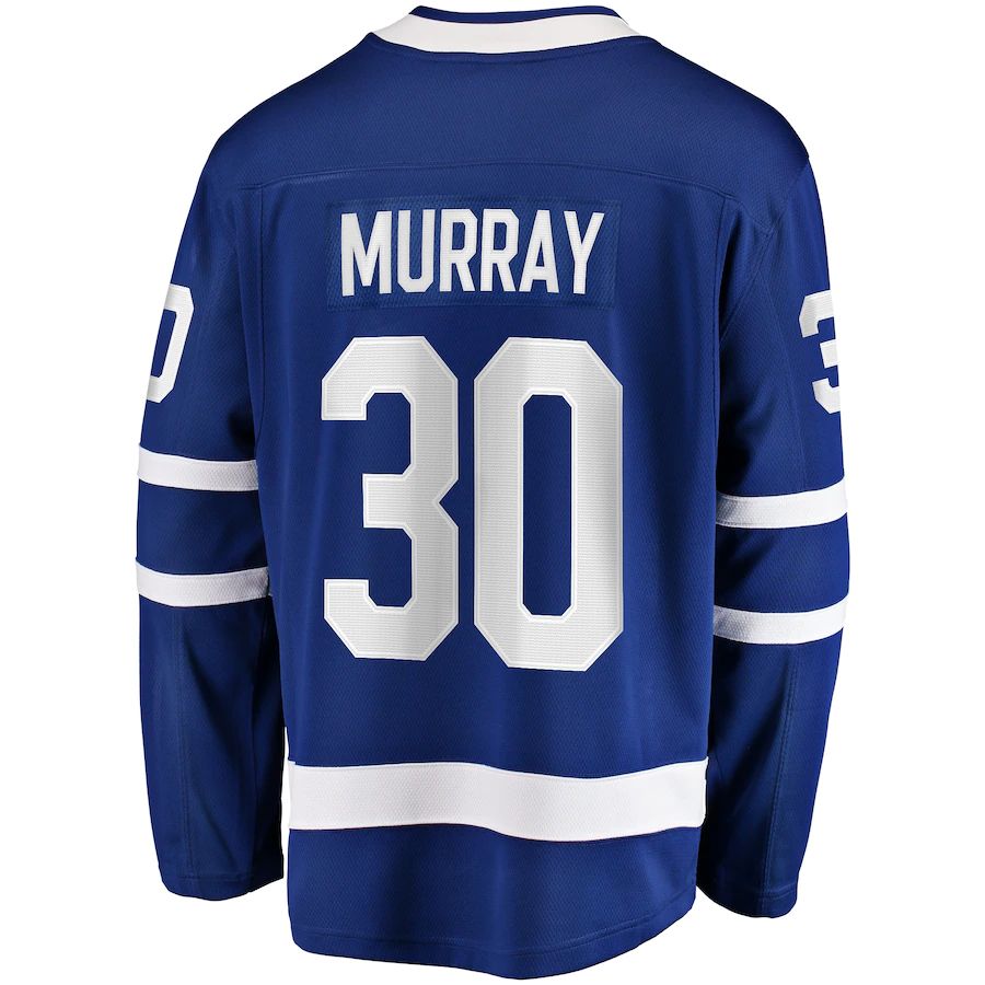 Custom #30 Blue TOR Hockey Shirt Top