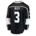 Custom #3 Black LAK Hockey Shirt Top