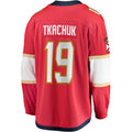 Custom #19 Red FLA Hockey Shirt Top