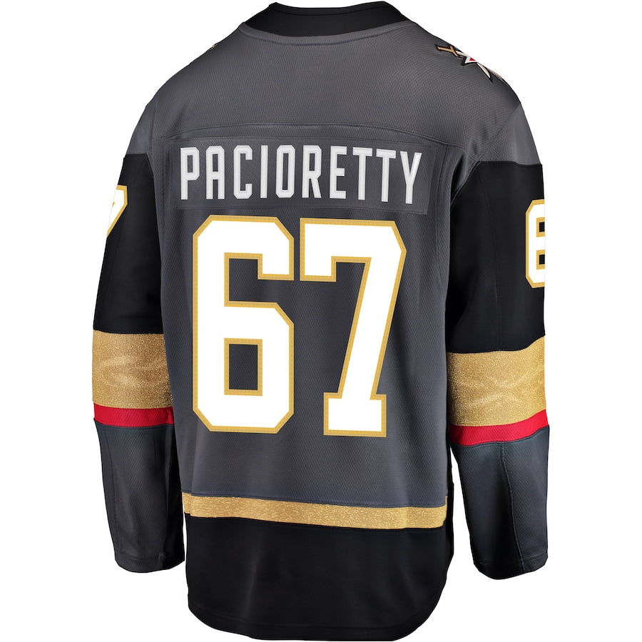 Custom #67 Black VGK Hockey Shirt Top