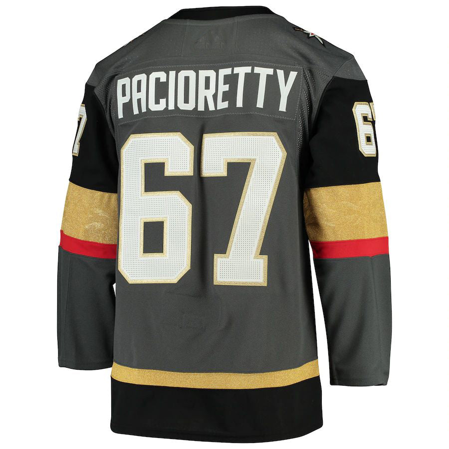 Custom #67 Gray VGK Hockey Shirt Top