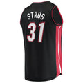 Custom #31 Black 2021 MIA Basketball Shirt Top