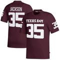 Custom #35 Maroon Football Shirt Top