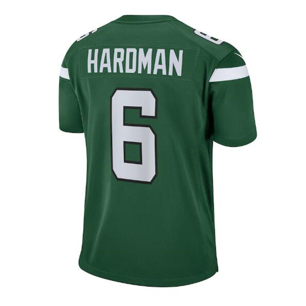 Custom #6 Green NYJ Football Shirt Top