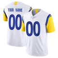 Custom White 2022 Super Bowl LAR Football Shirt Top