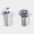 Custom White LAA Baseball Shirt Top