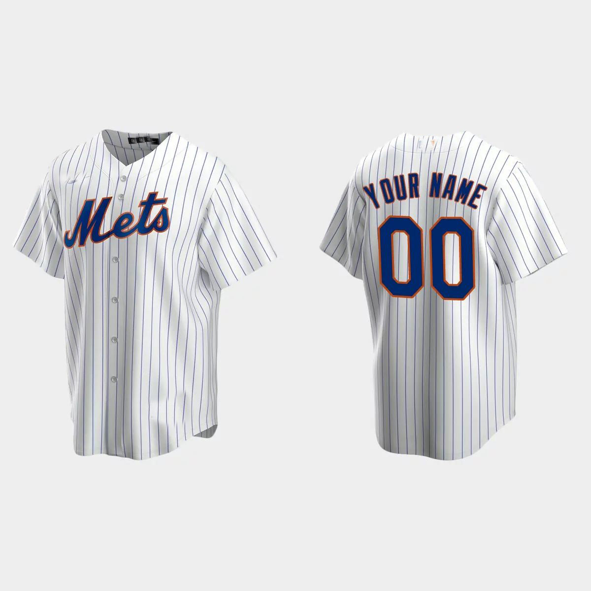 Custom White LAA Baseball Shirt Top