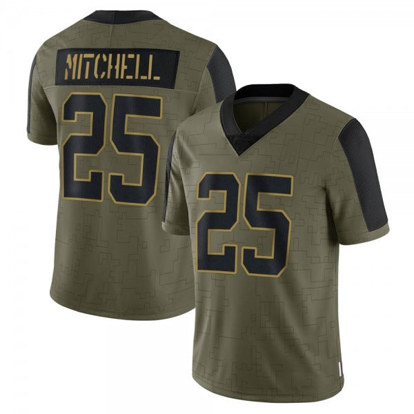 Custom #25 SF Football Shirt Top