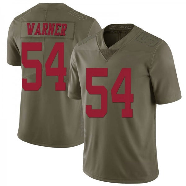 Custom #54 SF Football Shirt Top