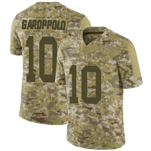 Custom #10 SF Football Shirt Top
