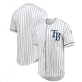 Custom White TB Baseball Shirt Top