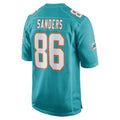 Custom #86 Aqua MIA Football Shirt Top