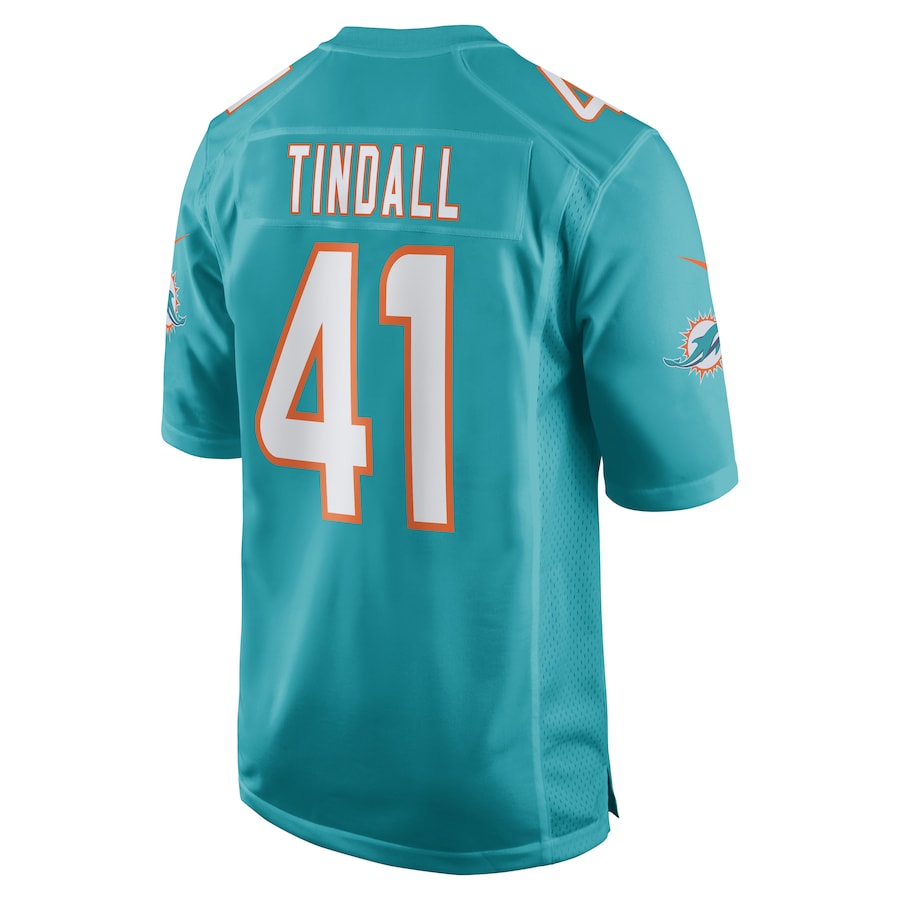 Custom #41 Aqua MIA Football Shirt Top