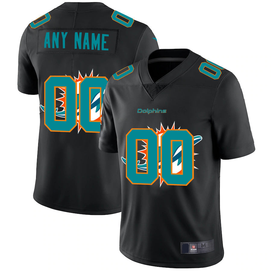 Custom Black MIA Football Shirt Top