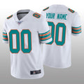 Custom White MIA Football Shirt Top