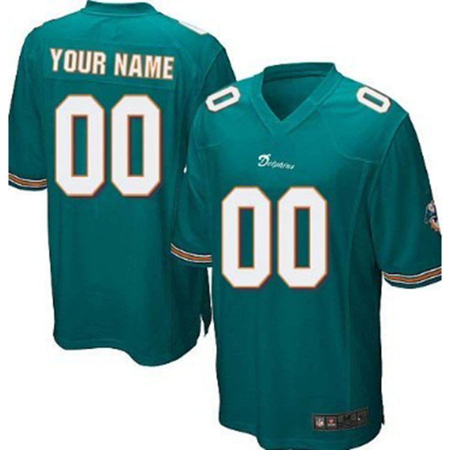 Custom Green MIA Football Shirt Top