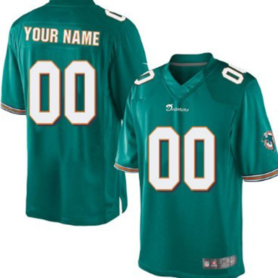 Custom Green MIA Football Shirt Top