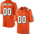 Custom Orange MIA Football Shirt Top