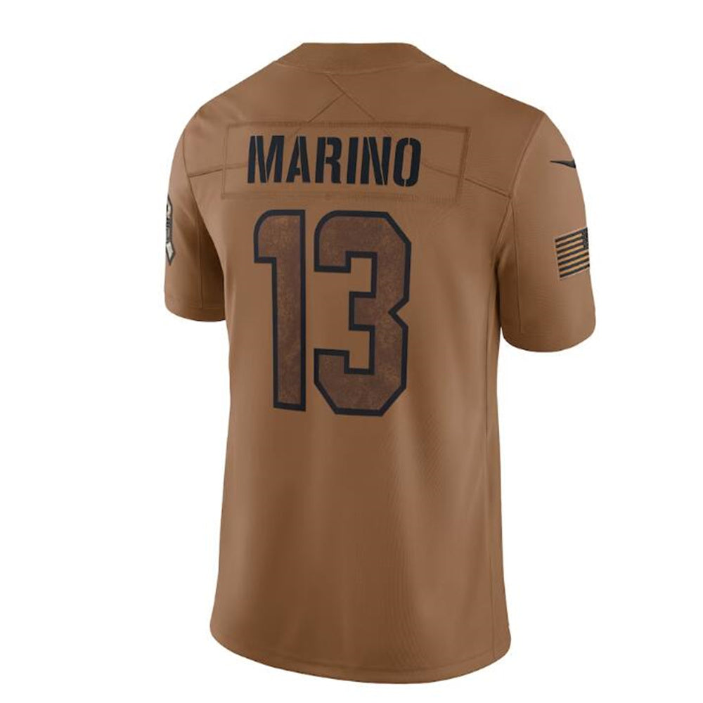 Custom #13 Brown 2023 MIA Football Shirt Top
