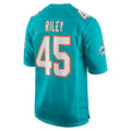 Custom #45 Aqua MIA Football Shirt Top