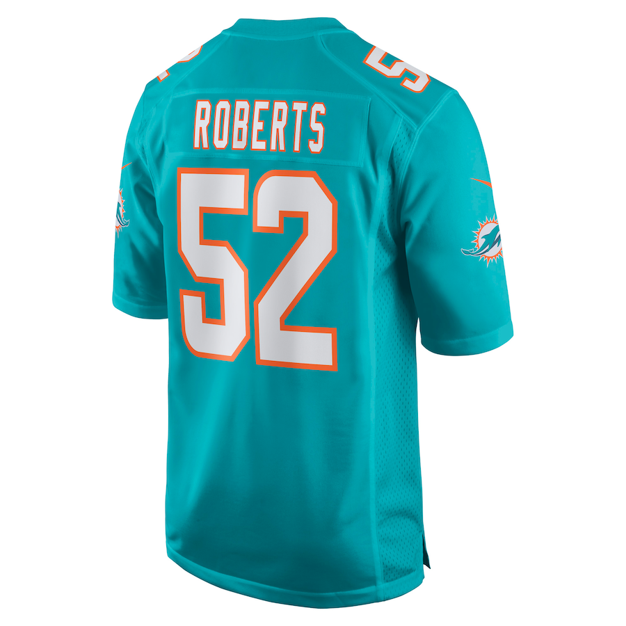 Custom #52 Aqua MIA Football Shirt Top