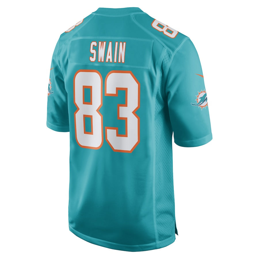 Custom #83 Aqua MIA Football Shirt Top